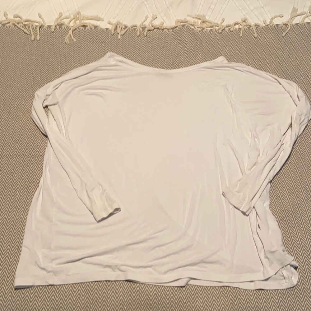 White LS Piko top
